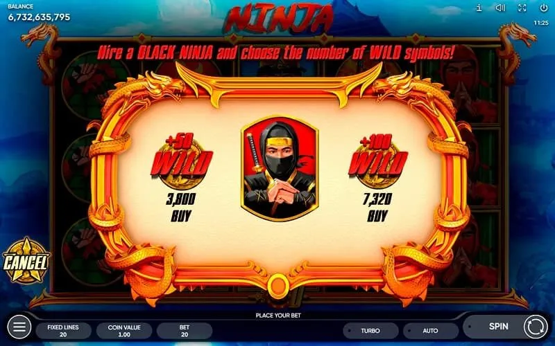 Chọn thời điểm nổ hũ Hội Quán Ninja