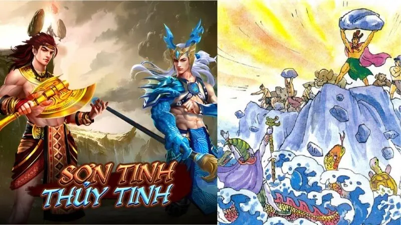 Game nổ hũ Sơn Tinh Thủy Tinh lấy cảm hứng từ hai vị thần của Việt Nam Game nổ hũ Sơn Tinh Thủy Tinh lấy cảm hứng từ hai vị thần của Việt Nam