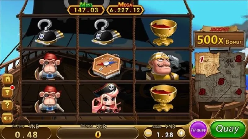 Nổ Vua Hải Tặc cực hot