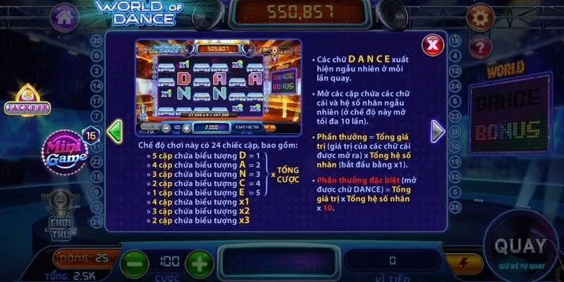 Các biểu tượng giúp người chơi tăng cơ hội chiến thắng